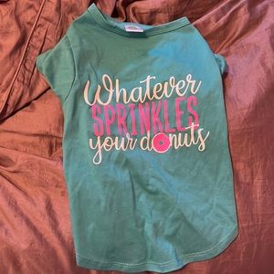 Doggy shirt whatever sprinkles your donut